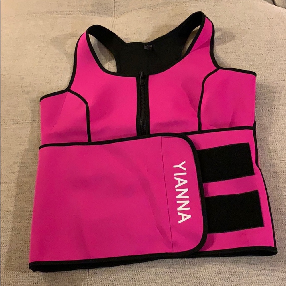 Yianna Neoprene Vest Hot Fuchsia Pink!!!